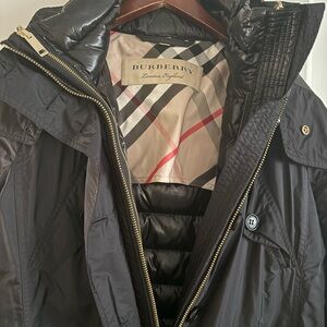 Burberry Quilted Black Puffer Jacket